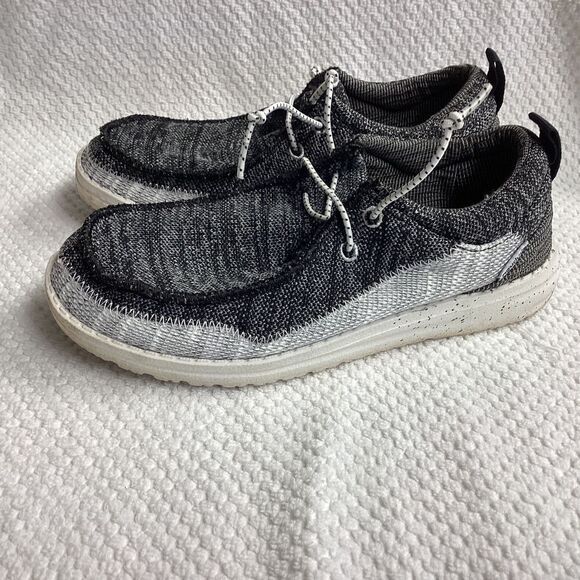 Hey Dude Wally Storm Sox Casual Slip-On‎ Shoes Gray Colorblock Womens Size 7 38 - Picture 8 of 16